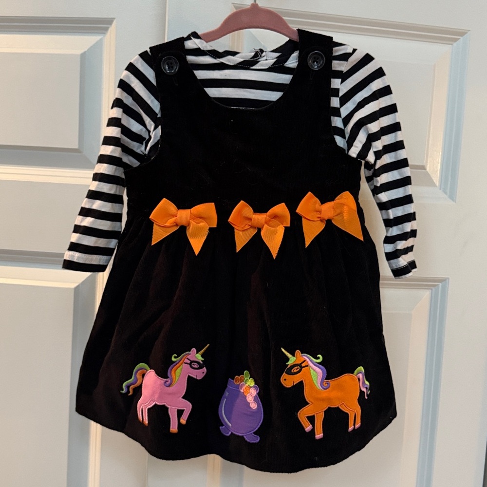 Good lad Halloween unicorn Dress 18 months